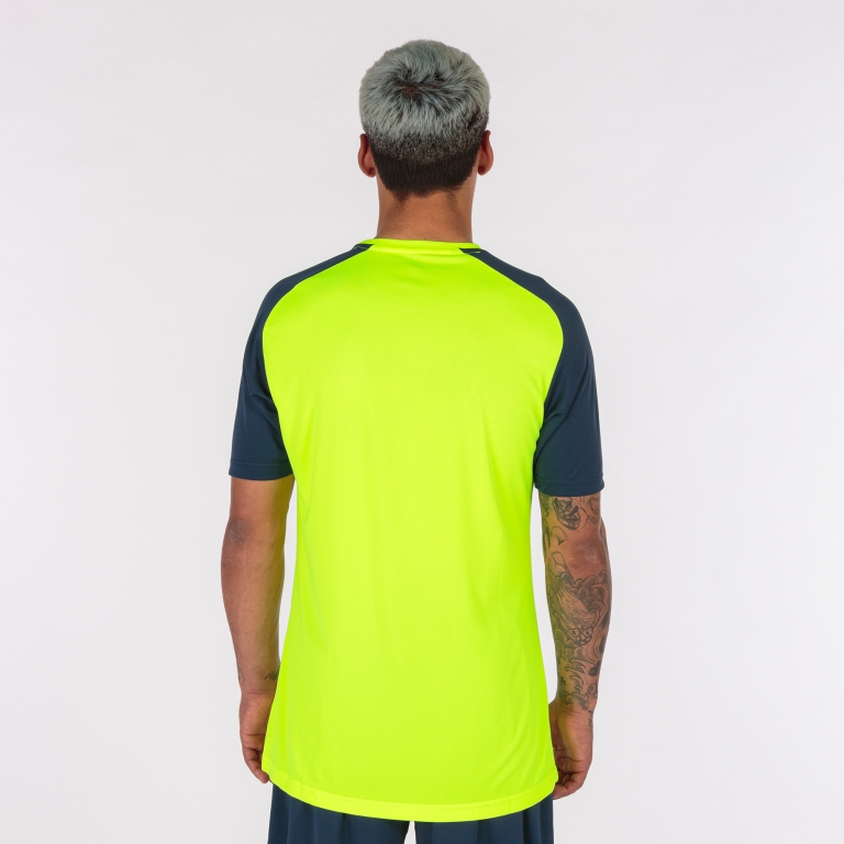 TRIKO JOMA ACADEMY IV | ŽLUTÁ NEON - TMAVĚ MODRÁ