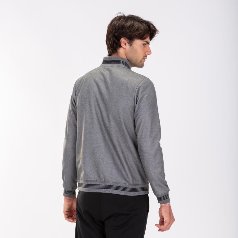 MIKINA JOMA CAMPUS III | POLOZIP | ŠEDÁ