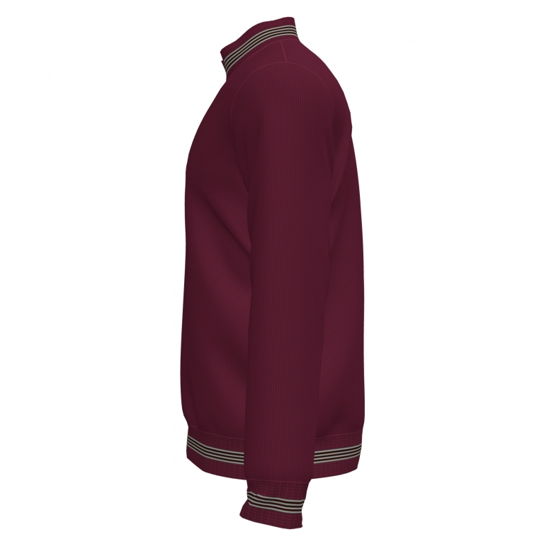 MIKINA JOMA CAMPUS III | POLOZIP | TMAVĚ ČERVENÁ