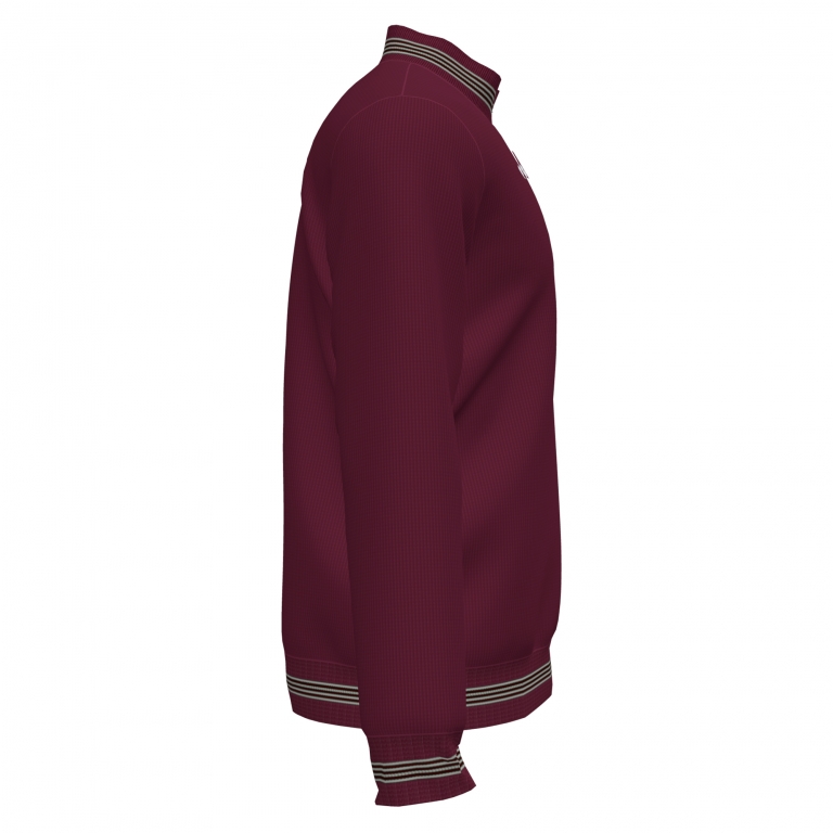 MIKINA JOMA CAMPUS III | POLOZIP | TMAVĚ ČERVENÁ