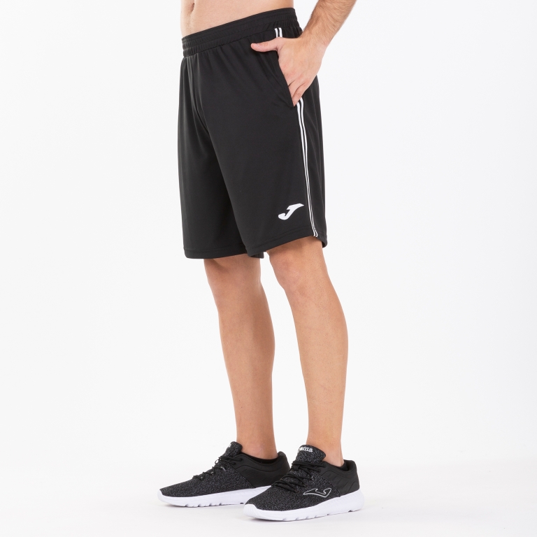 BERMUDY JOMA CLASSIC | ČERNÁ - BÍLÁ