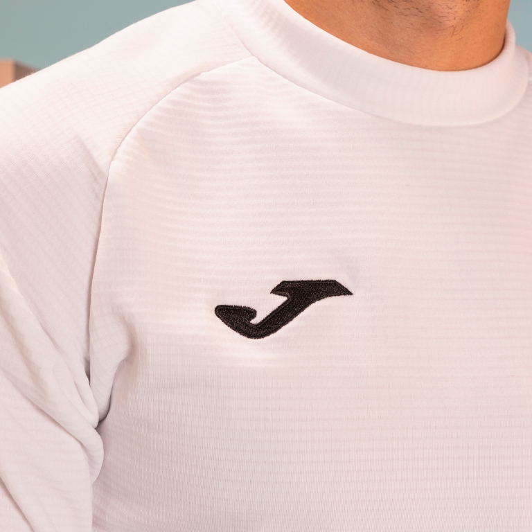 TERMO TRIKO JOMA BRAMA FLEECE | DLOUHÝ RUKÁV | BÍLÁ