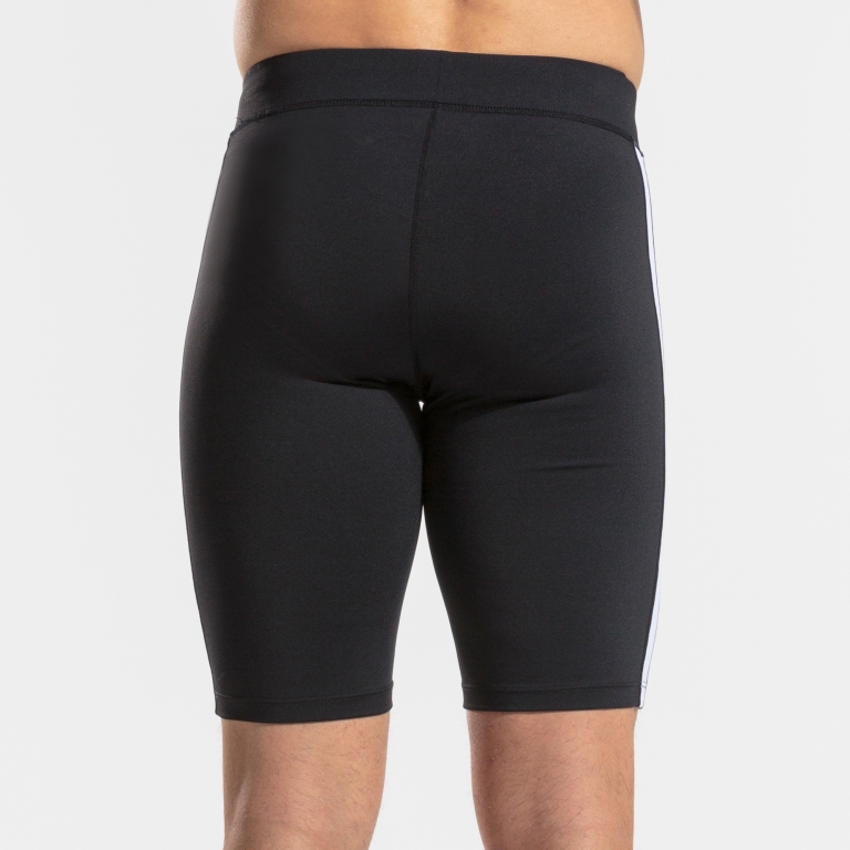 LEGÍNY KRÁTKÉ JOMA ELITE VII | ČERNÁ - BÍLÁ