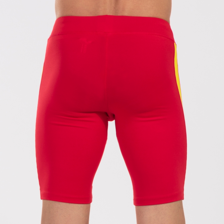 LEGÍNY KRÁTKÉ JOMA ELITE VII | ČERVENÁ - ŽLUTÁ