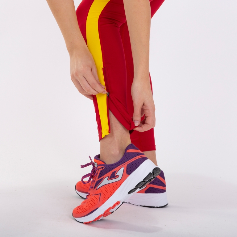 LEGÍNY JOMA UNISEX ELITE VII | ČERVENÁ - ŽLUTÁ