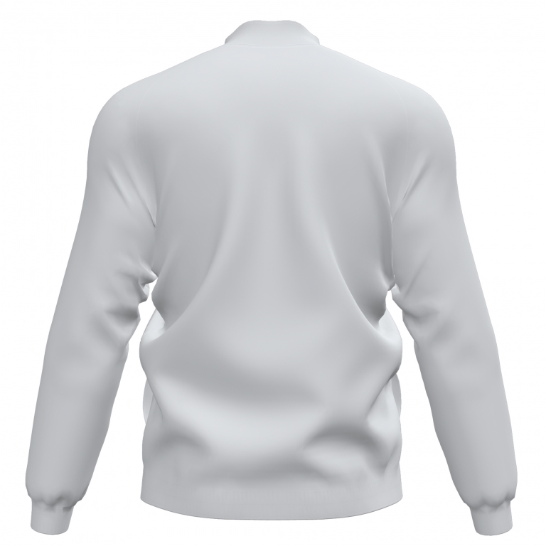 MIKINA SE ZIPEM JOMA DOHA MICROFIBER | BÍLÁ