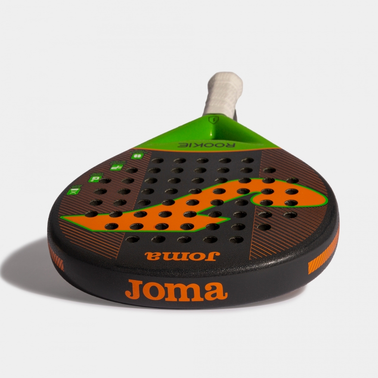 PADELOVÁ RAKETA JOMA ROOKIE | ČERNÁ - ORANŽOVÁ