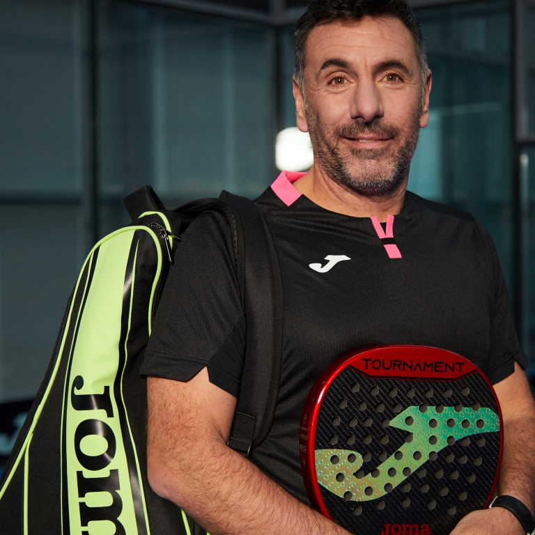 TAŠKA NA PADEL JOMA GOLD PRO | ČERNÁ - ZELENÁ FLUOR