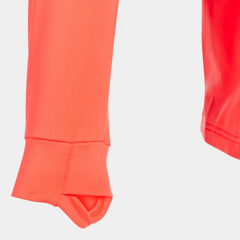 MIKINA S POLOZIPEM JOMA ELITE X | KORÁLOVÁ FLUOR - MODRÁ