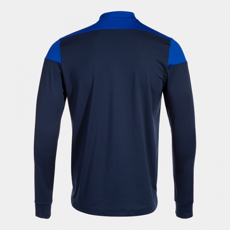MIKINA S POLOZIPEM JOMA ELITE X | TMAVĚ MODRÁ - MODRÁ