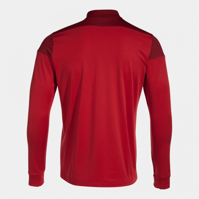 MIKINA S POLOZIPEM JOMA ELITE X | ČERVENÁ