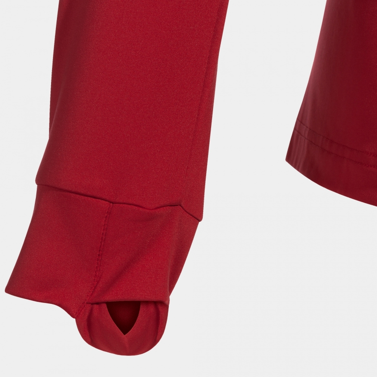 MIKINA DÁMSKÁ S POLOZIPEM JOMA ELITE X | ČERVENÁ