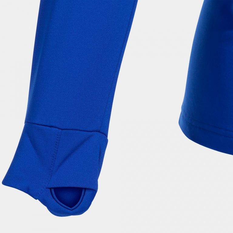 MIKINA DÁMSKÁ S POLOZIPEM JOMA ELITE X | MODRÁ - ZELENÁ FLUOR