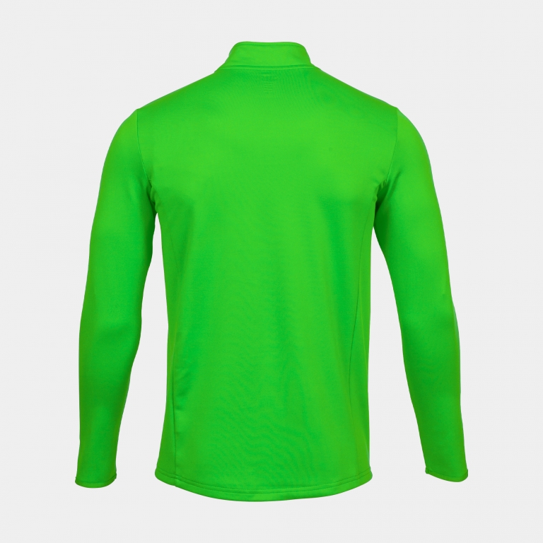 MIKINA S POLOZIPEM JOMA COMBI RUNNING NIGHT | ZELENÁ FLUOR
