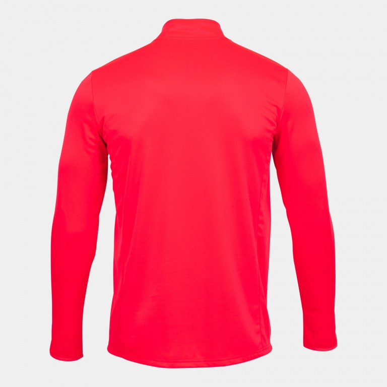 MIKINA S POLOZIPEM JOMA COMBI RUNNING NIGHT | KORÁLOVÁ FLUOR