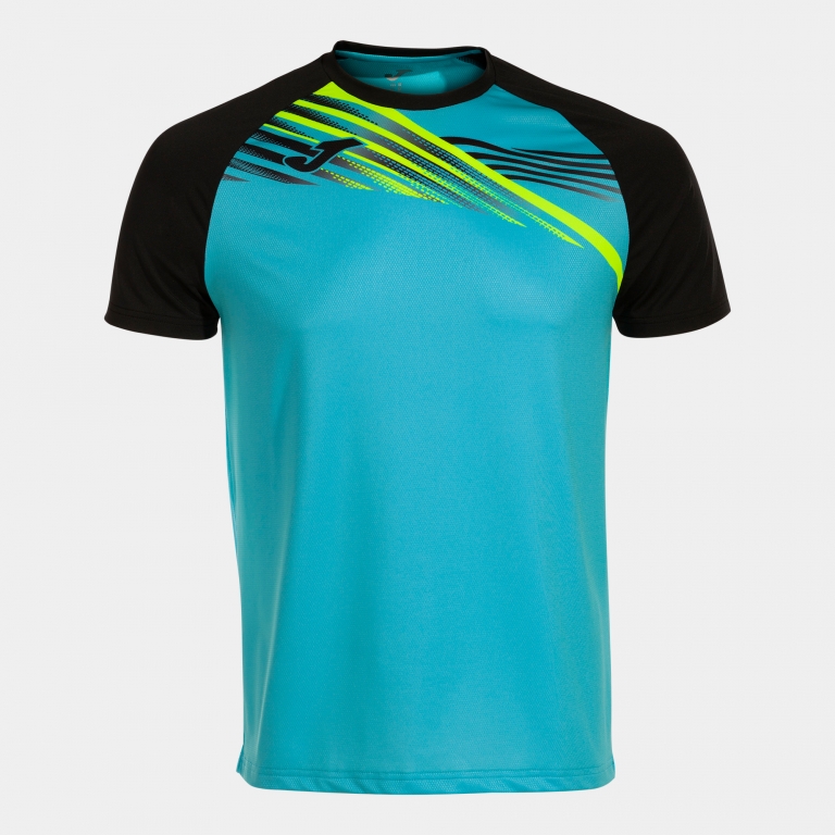 TRIKO JOMA ELITE X | TYRKYSOVÁ FLUOR - ČERNÁ
