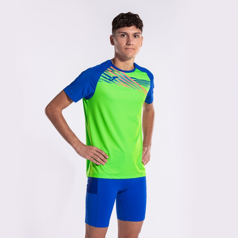 TRIKO JOMA ELITE X | ZELENÁ FLUOR - MODRÁ