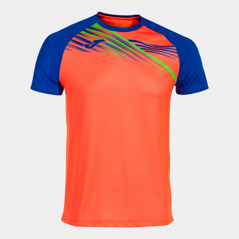 TRIKO JOMA ELITE X | KORÁLOVÁ FLUOR - MODRÁ