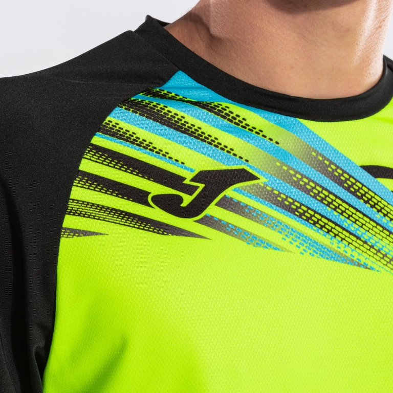 TRIKO JOMA ELITE X | ŽLUTÁ FLUOR - ČERNÁ