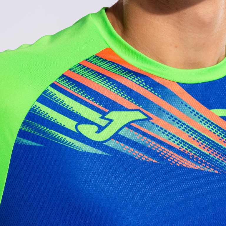 TRIKO JOMA ELITE X | MODRÁ - ZELENÁ FLUOR