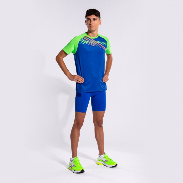TRIKO JOMA ELITE X | MODRÁ - ZELENÁ FLUOR