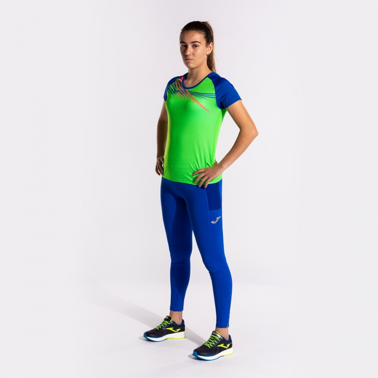 TRIKO DÁMSKÉ JOMA ELITE X | ZELENÁ FLUOR - MODRÁ
