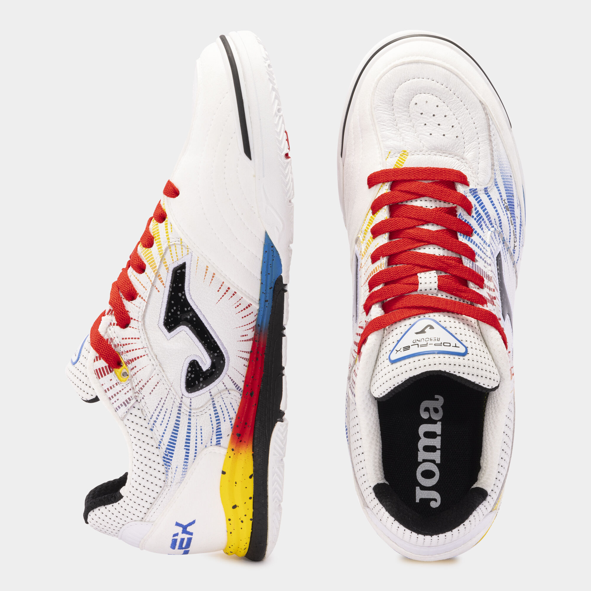 SÁLOVKY JOMA TOP FLEX REBOUND 2476 | BÍLÁ - ČERVENÁ